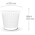 CESTO TELADO 10L ARQPLAST