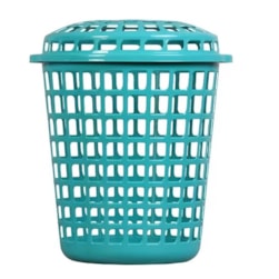 Cesto Telado Redondo C/tp 30lt Capucc/verde Rischioto