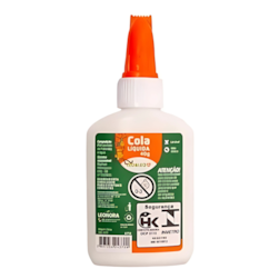 Cola Branca Escolar Liquida 40gr Leo E Leo