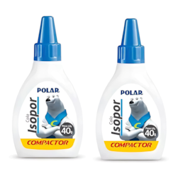 Cola Polar Isopor 40g Compactor 906000