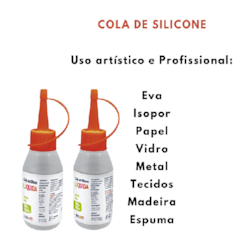 Cola Silicone Liquida 60ml Leo E Leo