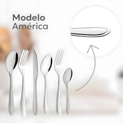 Colher Cafe America Original Line/steel