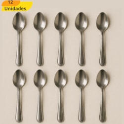 COLHER DE CAFE RECIFE INOX CHAZAK CDA7455 - CX 12 UNIDADES