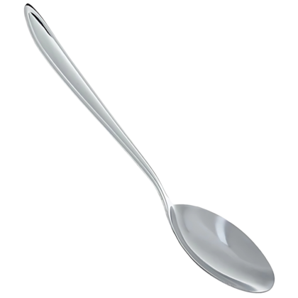 COLHER DE MESA INTEIRICO DE ACO 19CM
