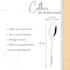 COLHER DE SOBREMESA INOX