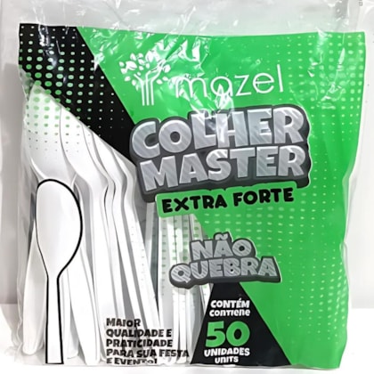 Colher Plast Mazel