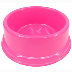 Comedouro Filhote Anti Formiga 300ml Rosa Neon Calegari