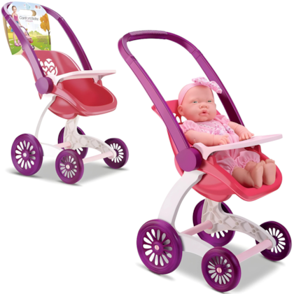 Confort Baby Carrinho de Boneca Samba Toys