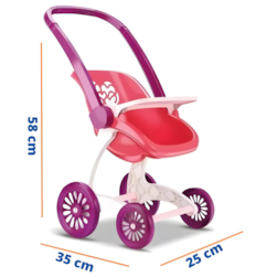 Confort Baby Carrinho de Boneca Samba Toys