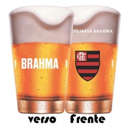 Conj 4 Copos Brahma 350ml Flamengo Globimport 8608597