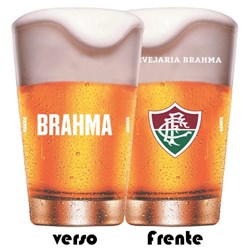 Conj 4 Copos Brahma 350ml Fluminense Globimport 8608603