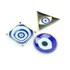 Conj C/3 Ornamentos Olho Grego Glassware 17259