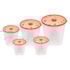 Conj Pote Mant Red 5pcs Jaguar