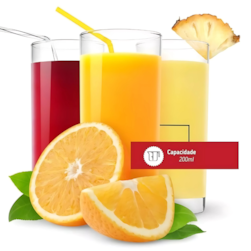 Copo Atol Suco 220ml Nadir