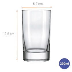 Copo Atol Suco 220ml Nadir