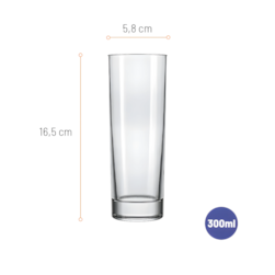 Copo Atol Tubo 300ml Nadir Figueiredo