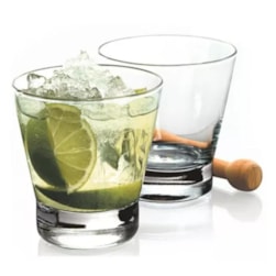 Copo Caipirinha Drinks Whisky Vidro Suco