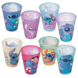 Copo de Plástico 280 ml Sortido Stitch