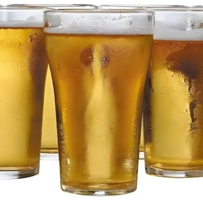Copo Vidro Cerveja Chopp Bar Boteco 200ml