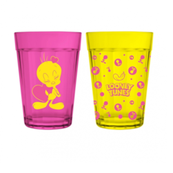 Copo Vidro Looney Tunes 190ml