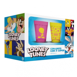 Copo Vidro Looney Tunes 190ml