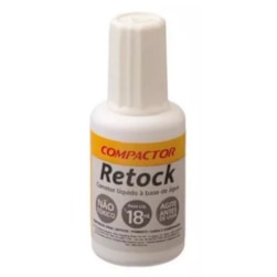 Corretor Retock Liquido Plus 18ml Compactor
