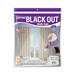 CORTINA BLACKOUT DUPLA FACE C/ILHOS