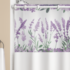 Cortina de Box c/Visor Ret Lavanda Plast-Leo