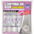 Cortina de Box c/Visor Ret Lavanda Plast-Leo
