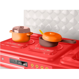 Cozinha Big Kitchen Laranja Coral Roma