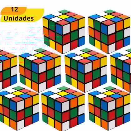 CUBO MALUCO 5,5CM ARKTOYS AKT2634 - CX 12 UNIDADES
