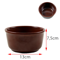 Cumbuca 500ml Vermelha Rr