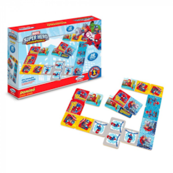 Dominó Super Heroes Adventures Marvel Xalingo C/28 Pçs