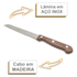 Faca Wood P/pao 8 Original Line Sl0455