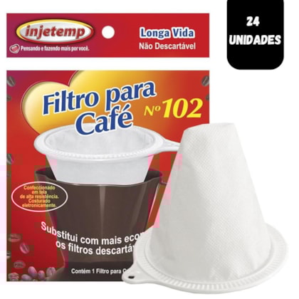 FILTRO LV P/CAFE TM102 INJETEMP 1800 - CX 24 UNIDADES