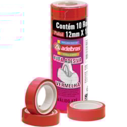 Fita Polisil Verm 12x10 Uni Adelbras