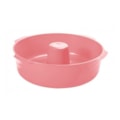 Forma De Pudim Microondas Rosa Plasvale 12823