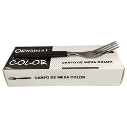 Garfo De Mesa Color Preto Original Line