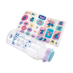GARRAFA FUN ABRE FACIL STITCH 600ML PLASUTIL