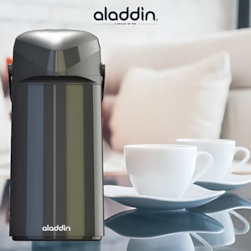 Garrafa Termica Massima 0,5l Lisa Preto Aladdin