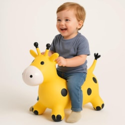 Girafinha Upa Upa Original Inflável Musical Criança Pocotó - Bee Toys