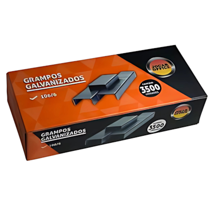 Grampo Galvanizado 106/6 Leo E Leo