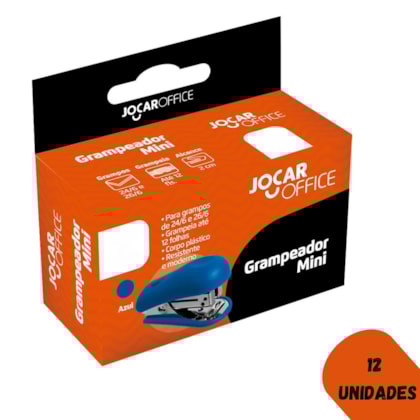 GRAMPO PLASTICO MINI CORES LEO E LEO 93060 - CX 12 UNIDADES