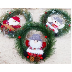 GUIRLANDA PAPAI NOEL 3 DESENHOS CASAMBIENTE NATAL100
