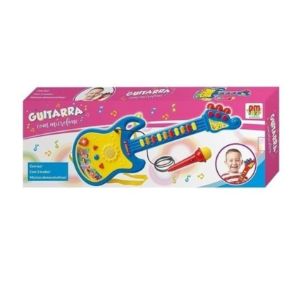 Guitarra C/microfone Dmbrasil Dmt5379