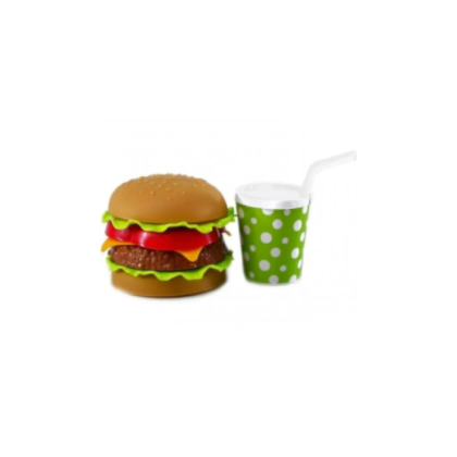 Hora Do Lanche Hamburguer E Refrigerante Arktoys Akt3431