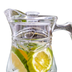 JARRA DE VIDRO 1,5LTS C/TP EM PLAST CHAZAK