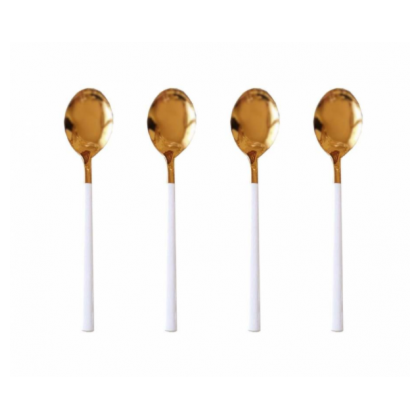 Jg Colher De Cha Inox 6pcs Amigold 2260