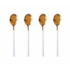 Jg Colher De Cha Inox 6pcs Amigold 2260