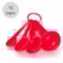 JOGO COLHER MEDIDORA 4PC INJETEMP 3900 - CX 12 UNIDADES